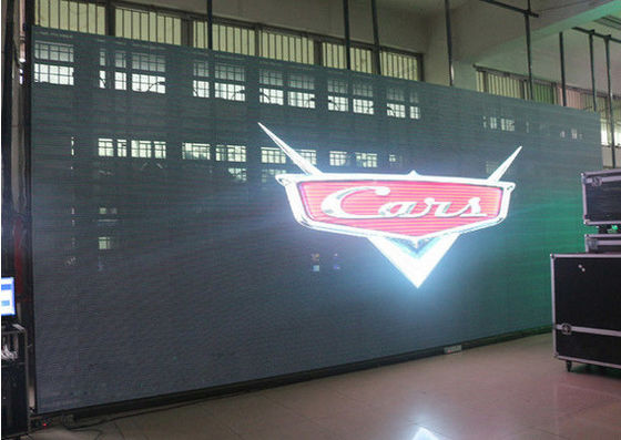1R1G1B écran flexible extérieur de rideau en stade P12.5 LED