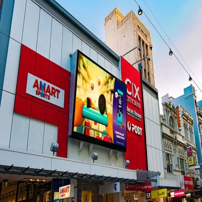 Location de l'écran 6000nits d'affichage à LED de publicité extérieure de la façade AC220V
