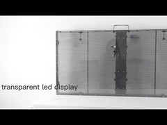 GCL IP 42 500x1000 mm Écran de film transparent à LED personnalisé pour une installation facile à l'intérieur