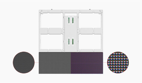 GA P10 DIP Écran LED extérieur fixe 1000 nits Lumière 960*960mm