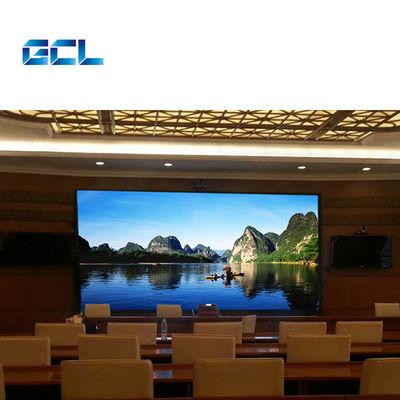 Salle de réunion personnalisée affichage LED fixe P2.5 avec grand angle de vision