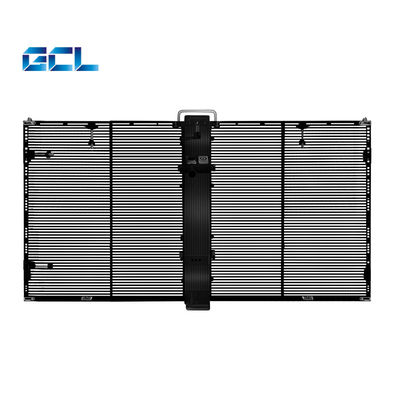 Affichage LED transparent intérieur P7.8 Maillage vidéo LED numérique personnalisable