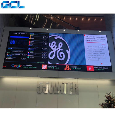 600*337.5mm HD Affichage LED fixe intérieur en aluminium à coulée sous pression Affichage LED à pixel étroit