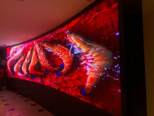 Écran d'affichage LED HD électronique commercial avec taille de panneau 640*480mm