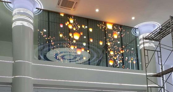 Affichage LED transparent haute définition GCL P3.9