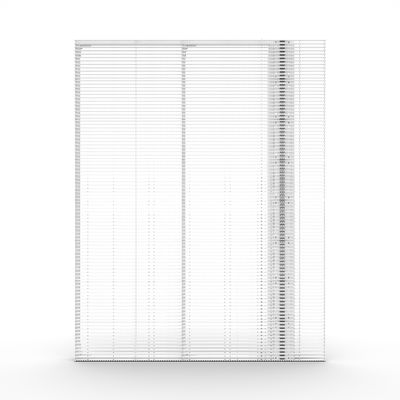 GCL Rideau intérieur mur LED transparent pour la publicité de la station de métro