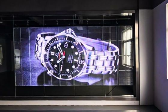 Écran LED transparent pour bâtiments emblématiques