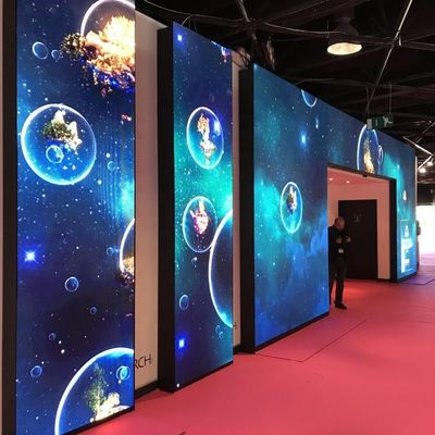 3840Hz Résolution intérieur affichage LED fixe Gspark haute définition pour la publicité commerciale