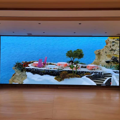 Taux de rafraîchissement élevé 3840HZ P1.5 P1.8 P2mm Installation fixe à l'intérieur LED Écran LED fixe pour la diffusion en couleur complète
