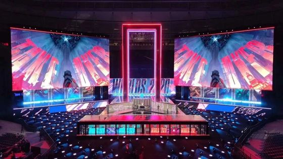 Salle de réunion personnalisée affichage LED fixe P2.5 avec grand angle de vision