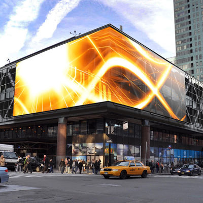 Économie d'énergie Écran d'affichage LED publicitaire Rideau flexible Écran LED P10