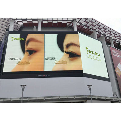 Économie d'énergie Écran d'affichage LED publicitaire Rideau flexible Écran LED P10