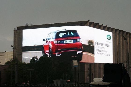 Écrans de panneaux muraux vidéo LED extérieurs géants pour l'affichage