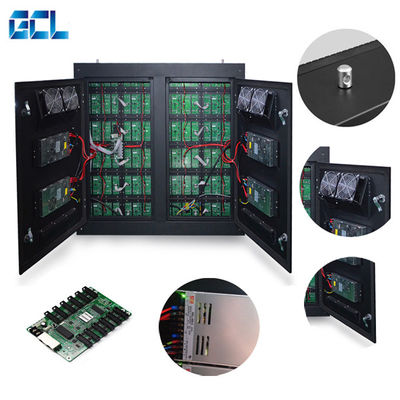 Haute luminosité 6500nits Panneau d'affichage LED extérieur Media GCL P6 HD LED Video Wall