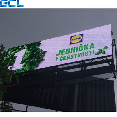 Écran publicitaire extérieur à LED fixe à haute résolution