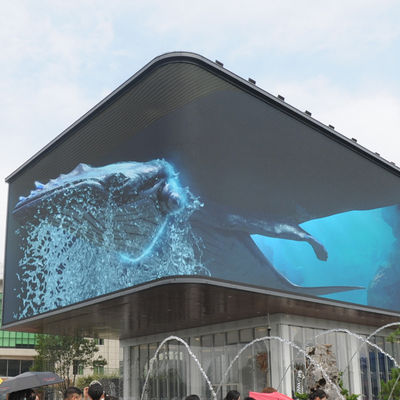 Affichage LED publicitaire extérieur commercial avec haute définition et grand angle de vision
