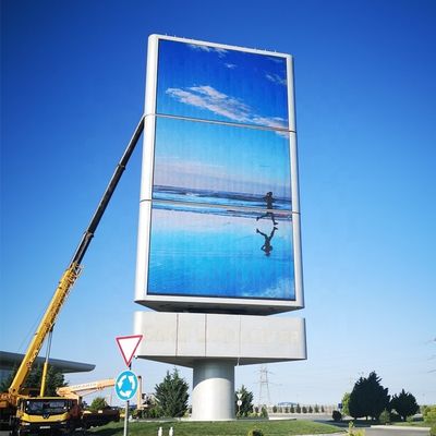 Tableau d'affichage LED extérieur de petite hauteur avec jonction transparente 976 mm
