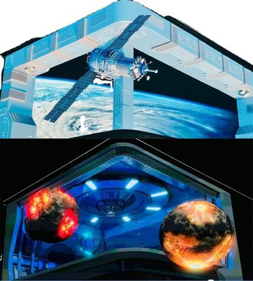 Lumière 10000cd/M2 Paroi vidéo LED extérieure Économie d'énergie et installation facile