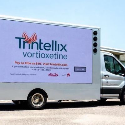 GCL personnalisé pour la publicité mobile en plein air P6 6500nits
