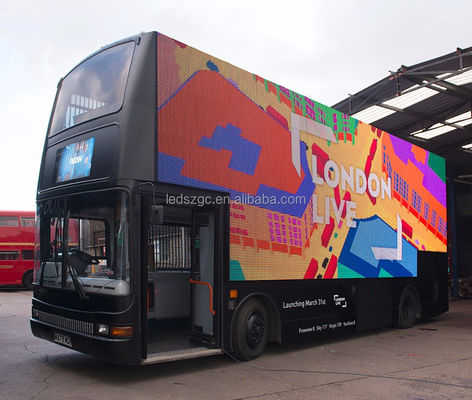 GCL personnalisé pour la publicité mobile en plein air P6 6500nits