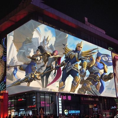 Installation fixe Écran d'affichage LED publicitaire