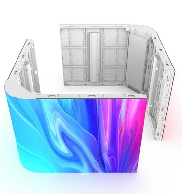 Écran LED fixe extérieur SMD P8 P10mm avec service avant arrière