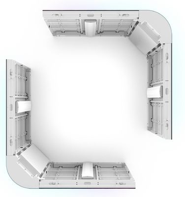 Écran LED fixe extérieur SMD P8 P10mm avec service avant arrière