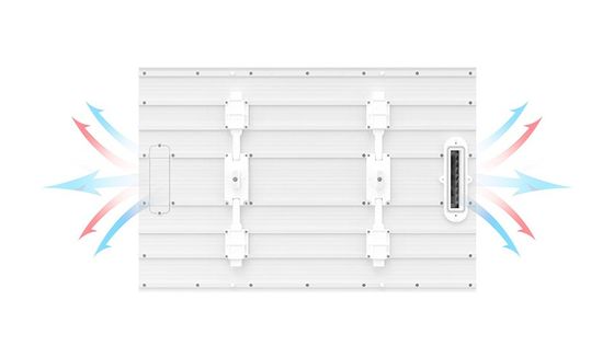 Gsurface 4 P4 P5.7 P6.67 P8 P10 Écran LED extérieur fixe 5500-8000 nits Lumière 960*960mm
