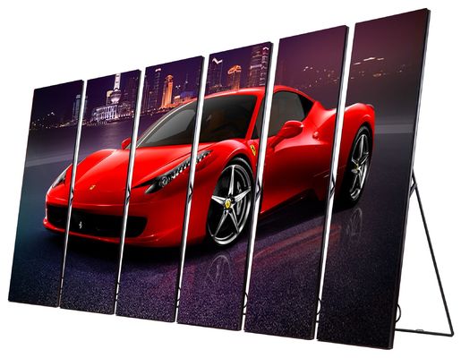 Taux de rafraîchissement élevé 1920Hz Afficheur LED mobile avec une hauteur de pixel de 2,5 mm