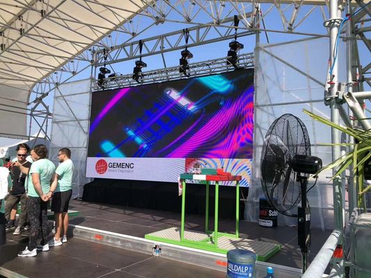 P2.6 P 2.976 P3.91mm Service extérieur complet avec protecteurs d'angle Affichage LED Affichage d'écran Événement Location de panneau d'affichage