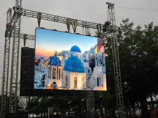 P2.6 P 2.976 P3.91mm Service extérieur complet avec protecteurs d'angle Affichage LED Affichage d'écran Événement Location de panneau d'affichage