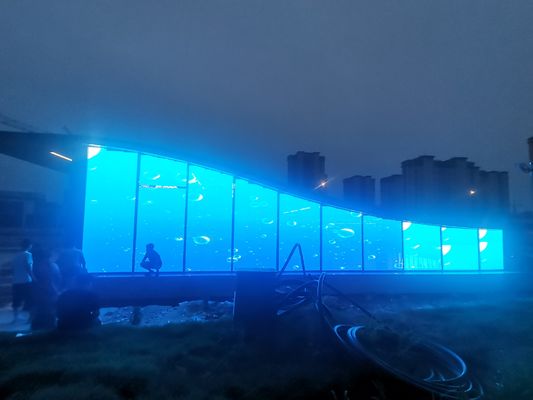 Écran LED transparent P3.9 professionnel pour l'extérieur