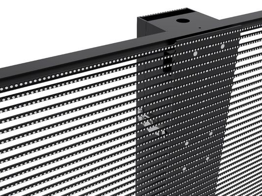 Écran à LED transparent V140° Angle de vue Mince et léger