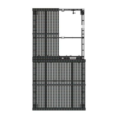 Tableau d'affichage à LED transparent IP65 argenté P15.6 avec taux de rafraîchissement élevé