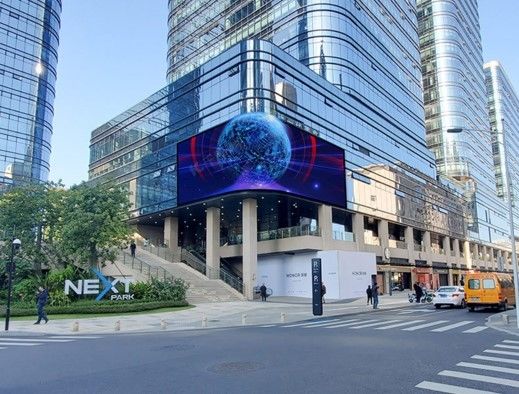 Publicité GCL HD À l'œil nu Écran LED 3D extérieur P2.5 P2.97 P3.91mm Écran LED