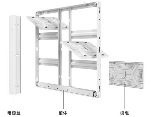 Écran LED RVB haute définition haute luminosité pour panneau extérieur Taille 960*960 mm