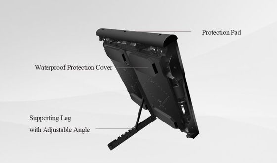 Écran LED imperméable à l'eau haute définition P10mm autour des terrains de football et des sites sportifs