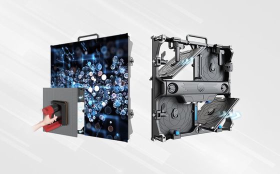 Série Gprime Dernier écran LED de location P1.5 P1.9 P2.6 7680 Panneau à taux de rafraîchissement élevé Écran en forme courbe pour événement de spectacle de scène