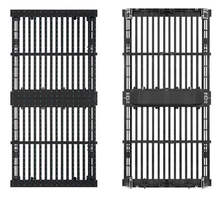 Écran LED numérique transparent à haute luminosité P15.6mm IP65 500*1000mm