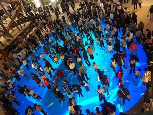 P1.953mm P2.6mm Indoor Outdoor Dance Floor Affichage LED Écran Portable Disco Dj Interactif Vidéo Led Dance Floor Mur vidéo