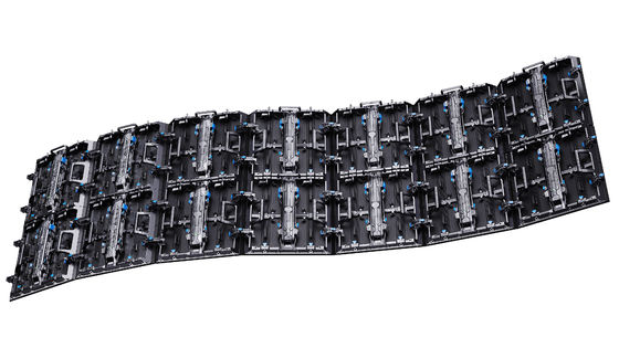 Gmars-P Location d'écran LED flexible pour le spectacle de scène, écran IP65 à LED imperméable à l'eau, avec structure en treillis