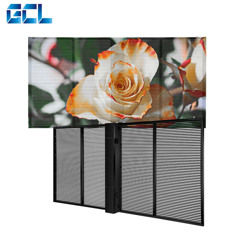 Écran LED transparent flexible personnalisé pour une installation facile à l'intérieur