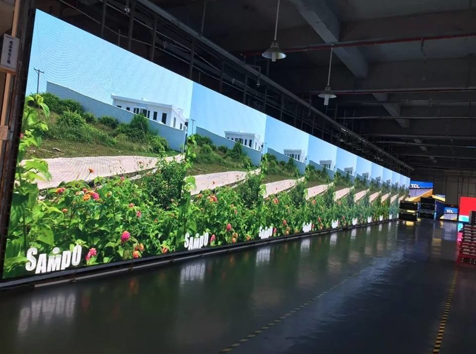 Écran LED géant intérieur P2 Panneau de mur vidéo publicitaire LED avec méthode de numérisation 1/20