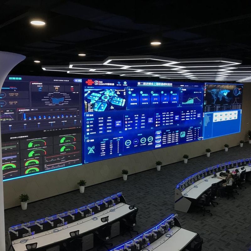 3840Hz Résolution intérieur affichage LED fixe Gspark haute définition pour la publicité commerciale