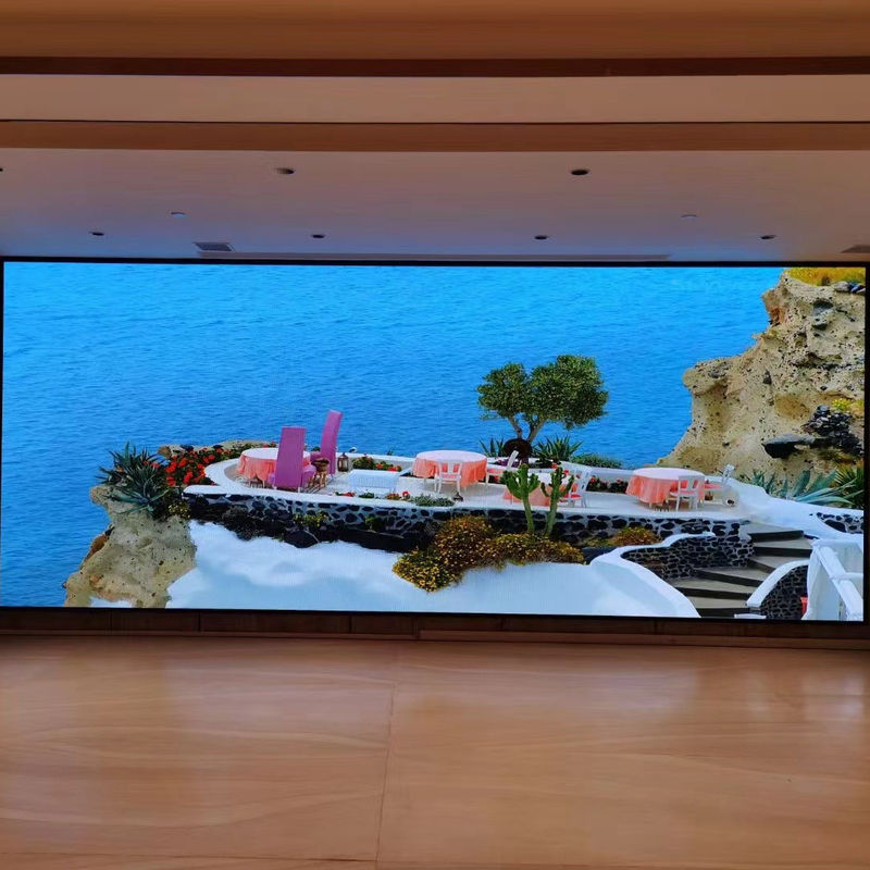 Taux de rafraîchissement élevé 3840HZ P1.5 P1.8 P2mm Installation fixe à l'intérieur LED Écran LED fixe pour la diffusion en couleur complète