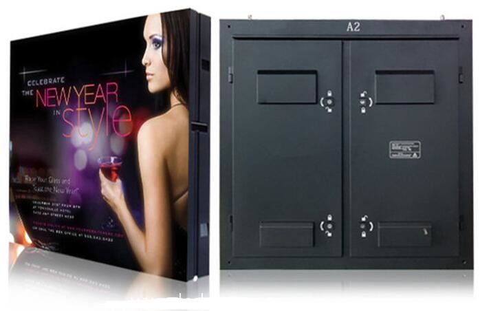 Armoire en fer à couleur extérieure fixe à LED Affichage SMD P6 Écran à l'œil nu 3D