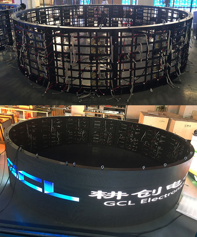 Panneau d'affichage LED transparent commercial pour la publicité extérieure Taille 256*128mm