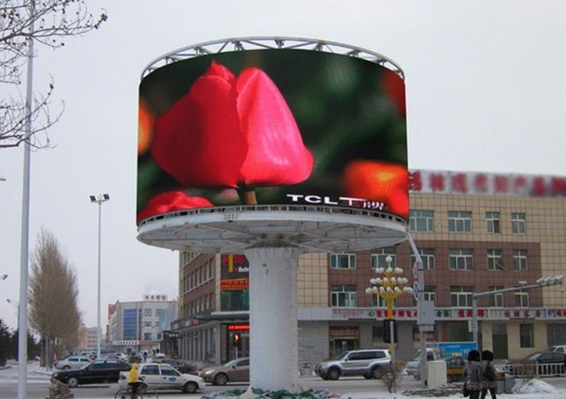 Affichage numérique extérieur à LED fixe à dissipation de chaleur rapide avec plusieurs méthodes d'installation