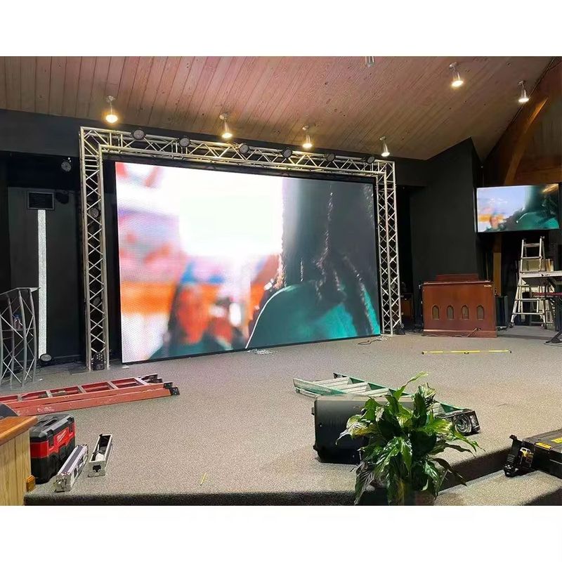 P1.5mm HD Affichage de location d'événements intérieurs Écran Scène arrière-plan Mur vidéo