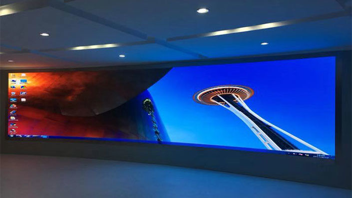 Installation facile Affichage à LED fixe intérieurP0.9mm P1.2mm P1.5mm Affichage à LED intérieur grand Écran vidéo mur